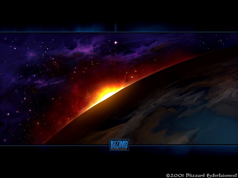 Planet with Sunrise — Purple