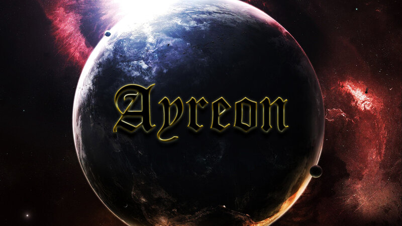 Planet with Text Overlay