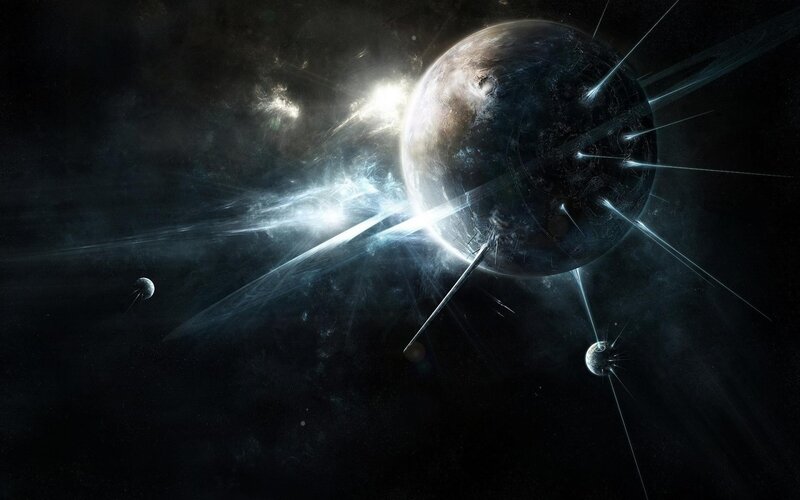 Planetary destruction in space