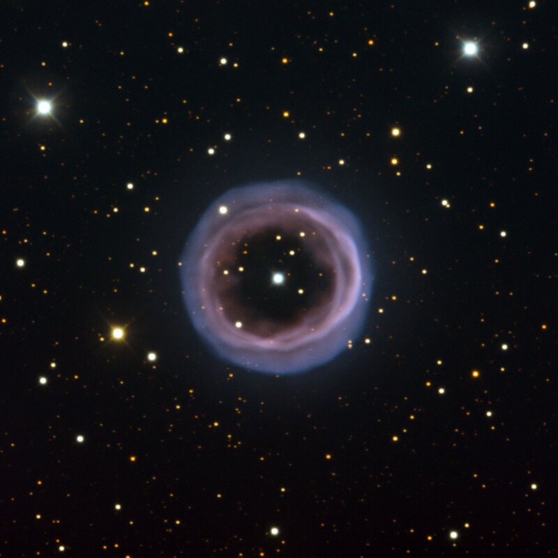 Planetary Nebula — Black, Cosmic