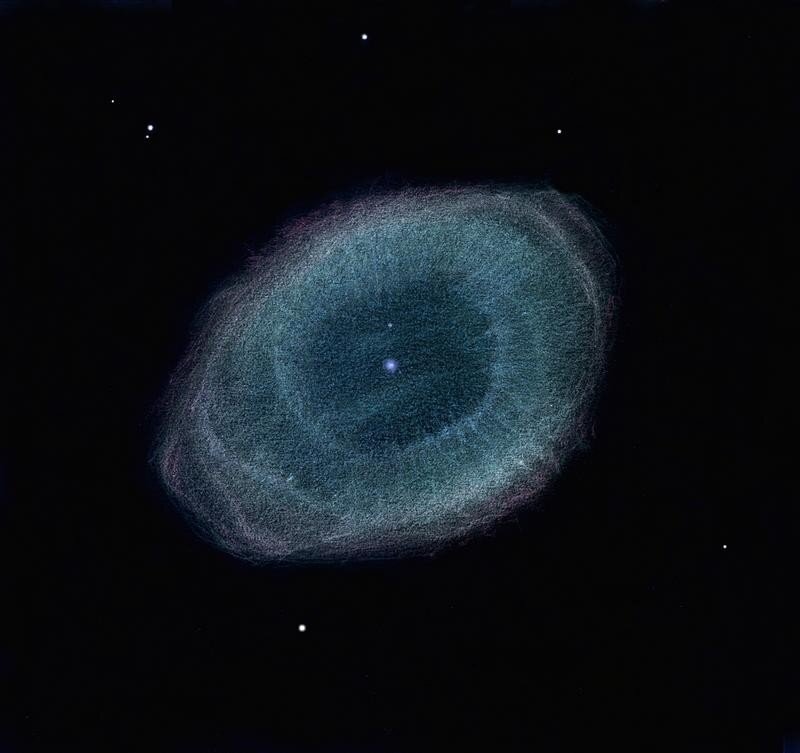Planetary Nebula — Black, Serene
