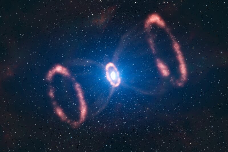 Planetary Nebula — Blue, Cosmic, Night, Photograph, Stars