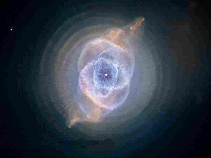 Planetary Nebula — Blue, Cosmic, Night