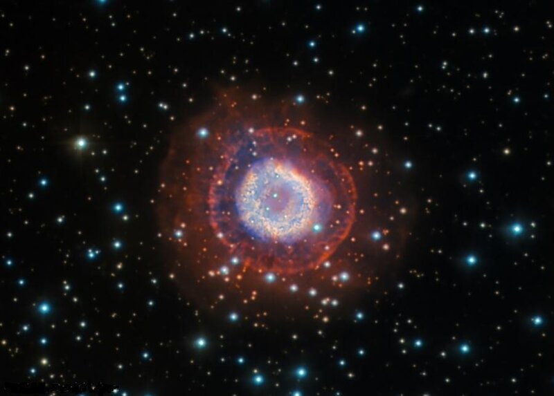 Planetary Nebula — Blue, Cosmic