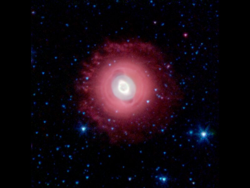 Planetary Nebula — Red, Cosmic