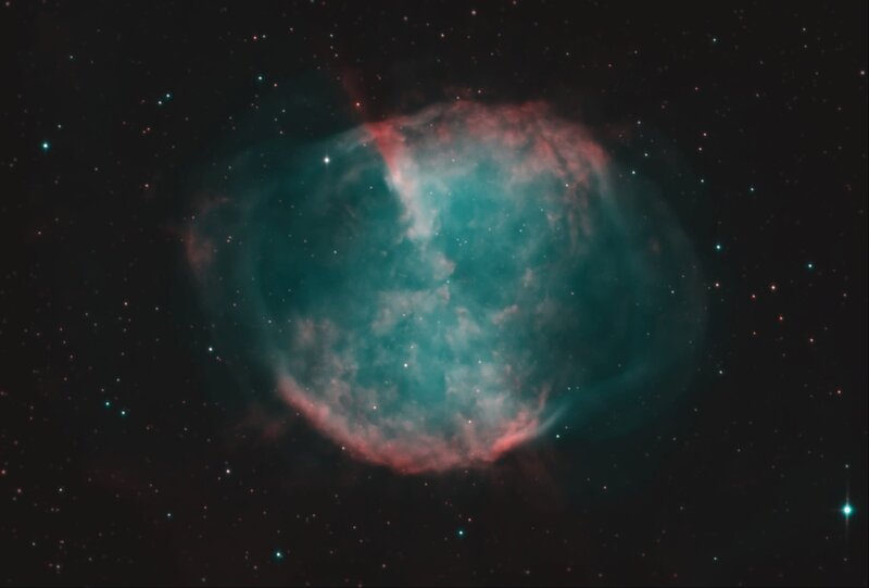 Planetary Nebula — Teal