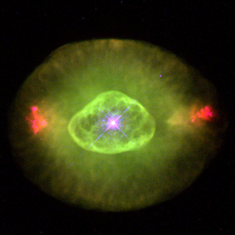 Planetary nebula with central star