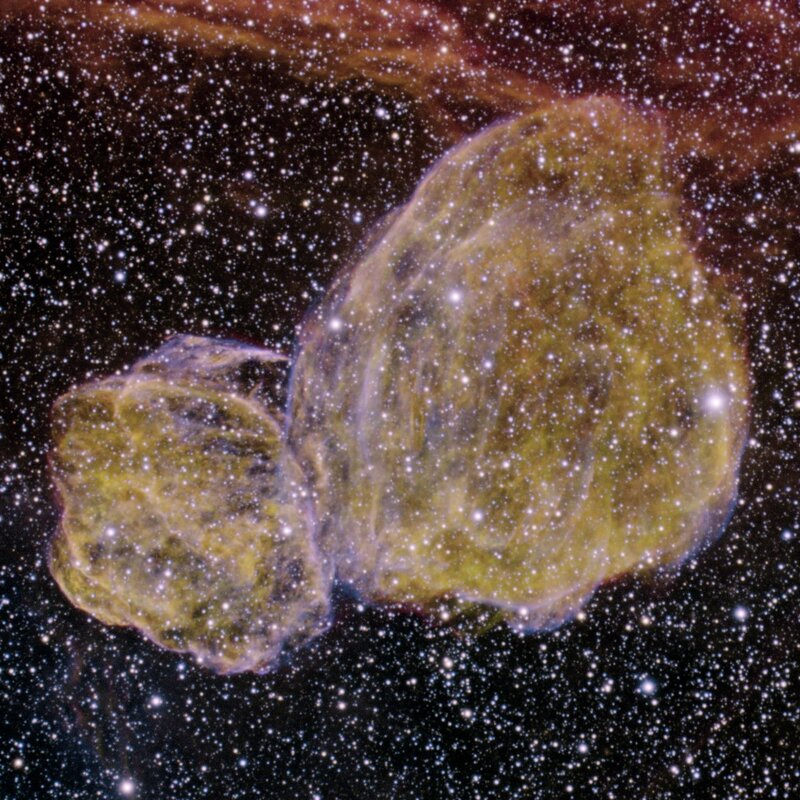 Planetary Nebula — Yellow