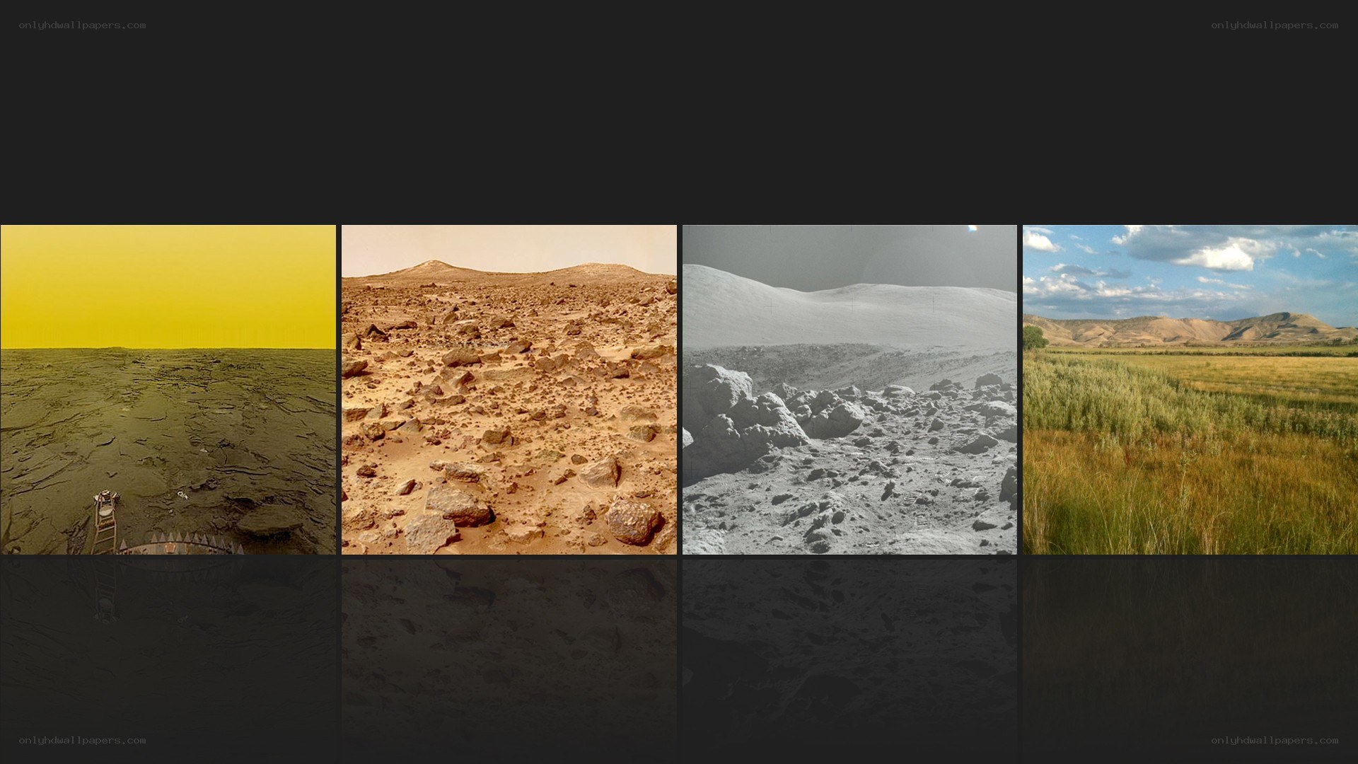 Planetary surface comparison