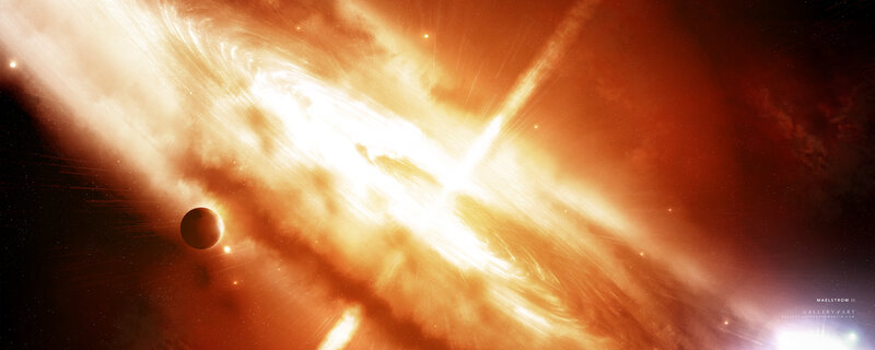 Planetary System Explosion