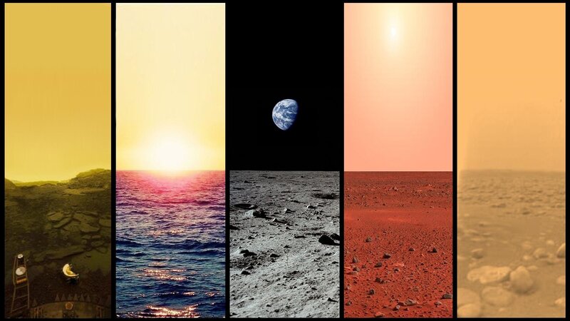Planets and Moons