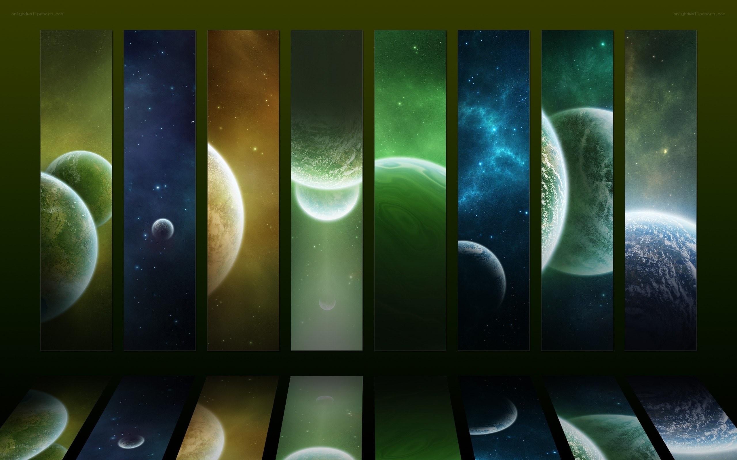 Planets in a galaxy