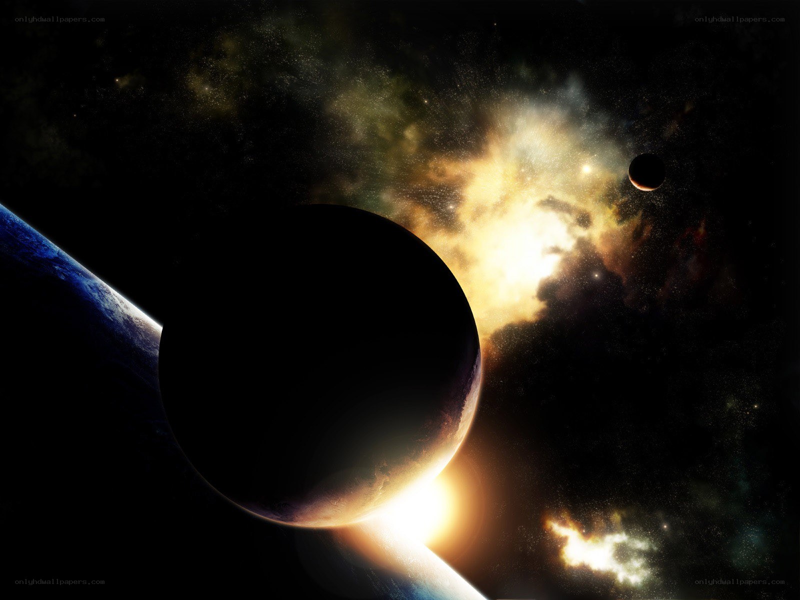 Planets in a nebula