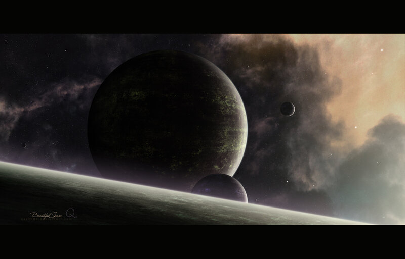Planets in a nebula