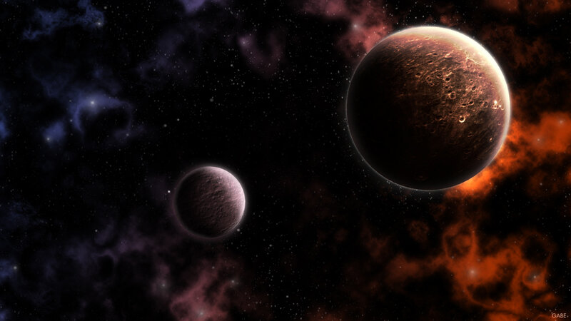Planets in a nebula