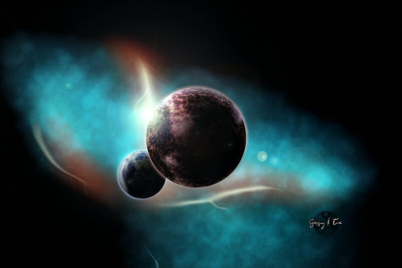 Planets in a nebula