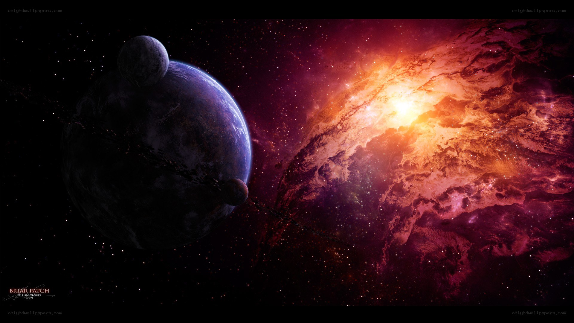 Planets in a nebula