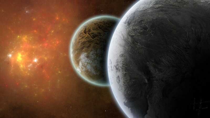 Planets in a nebula