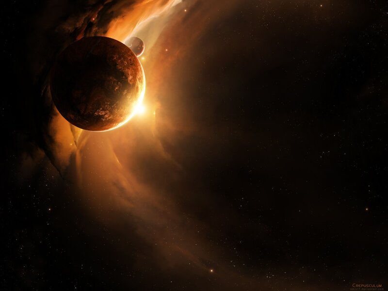 Planets in a nebula