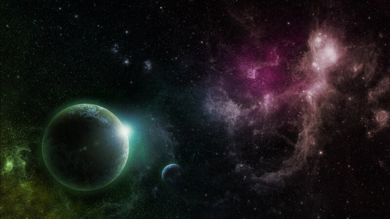 planets in a nebula