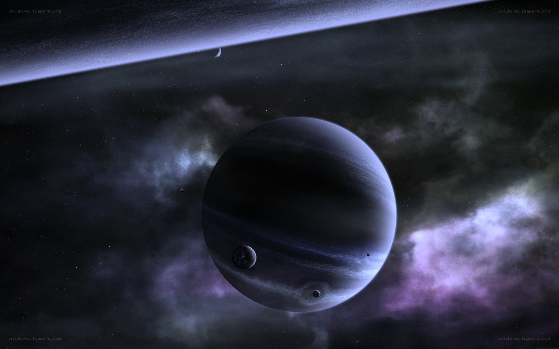 Planets in a nebula