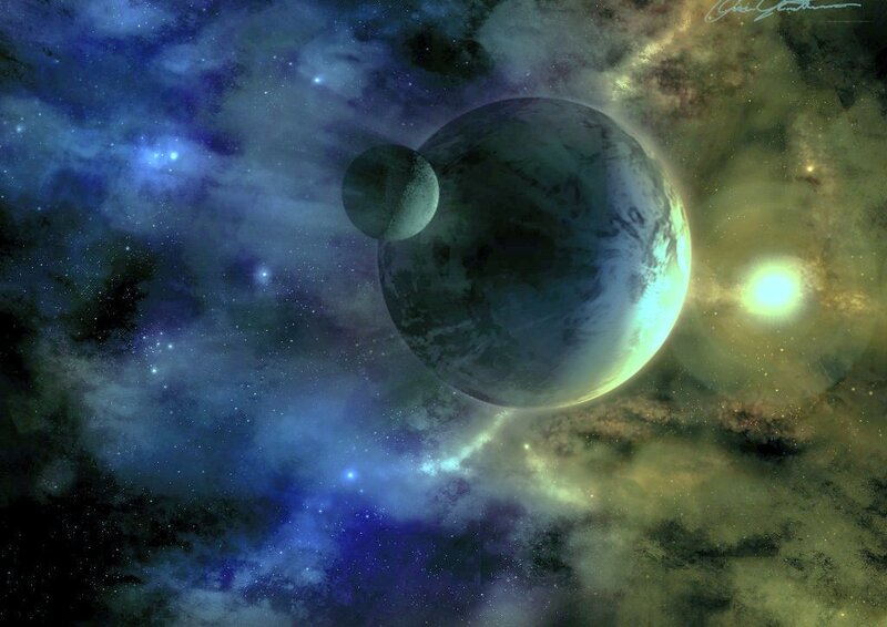 Planets in a nebula