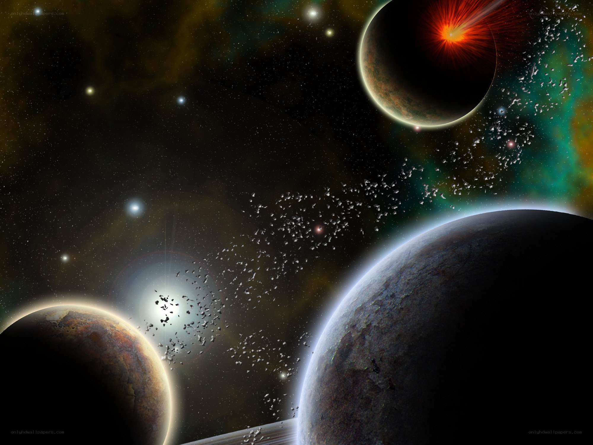 Planets in a star system