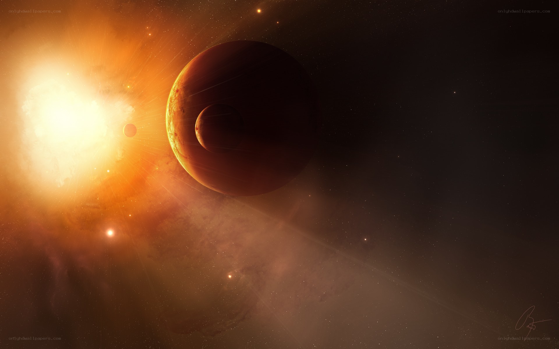 planets in a star system