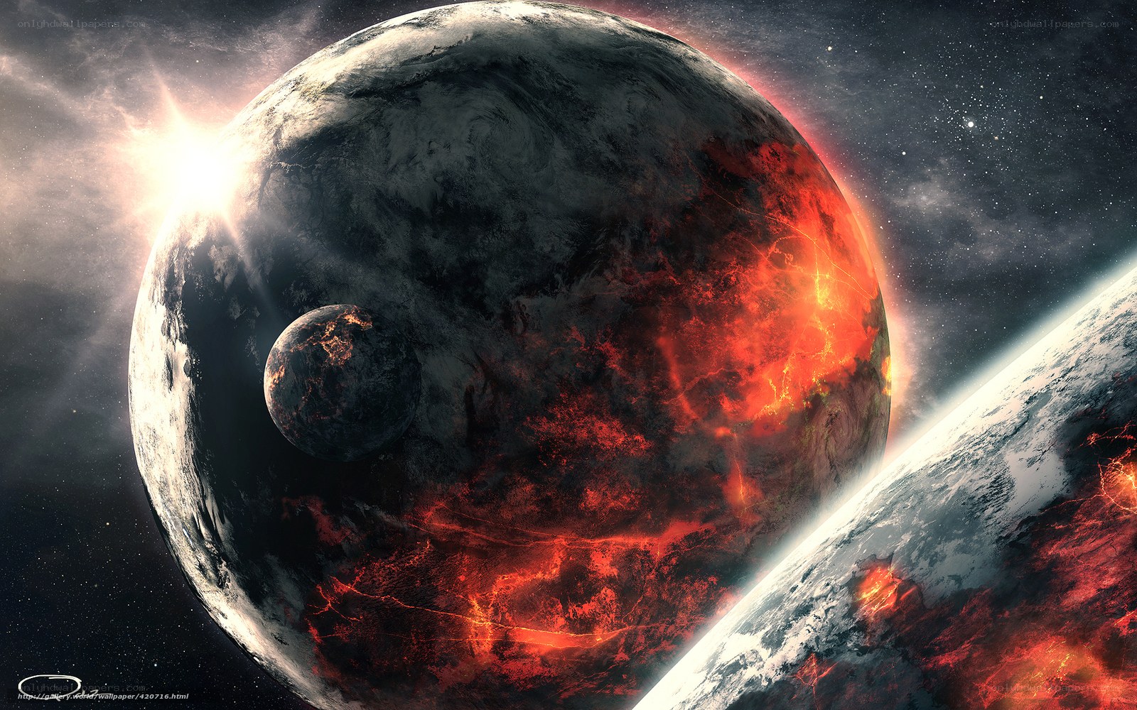 Planets in cosmic chaos