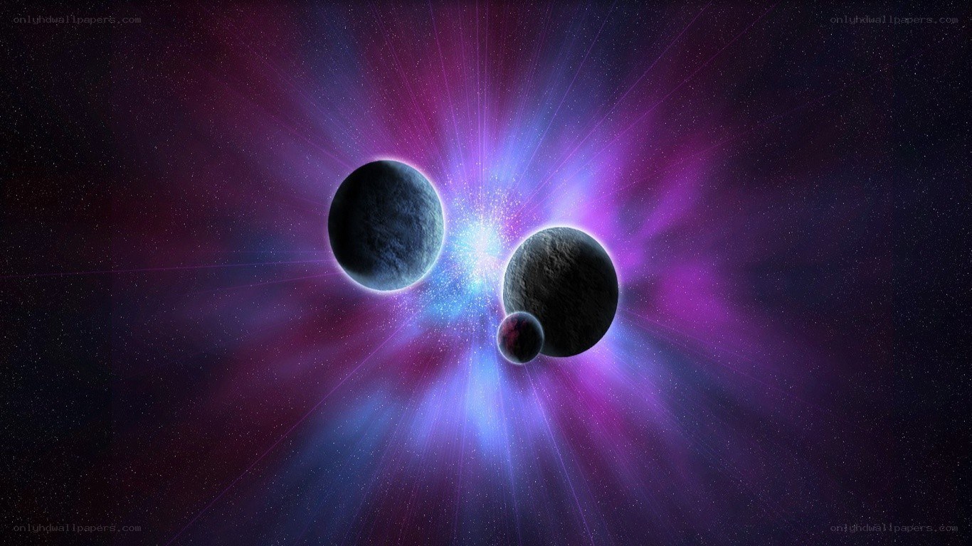 planets in cosmic nebula