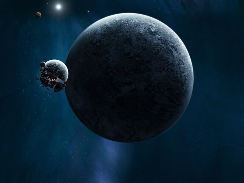 Planets in deep space