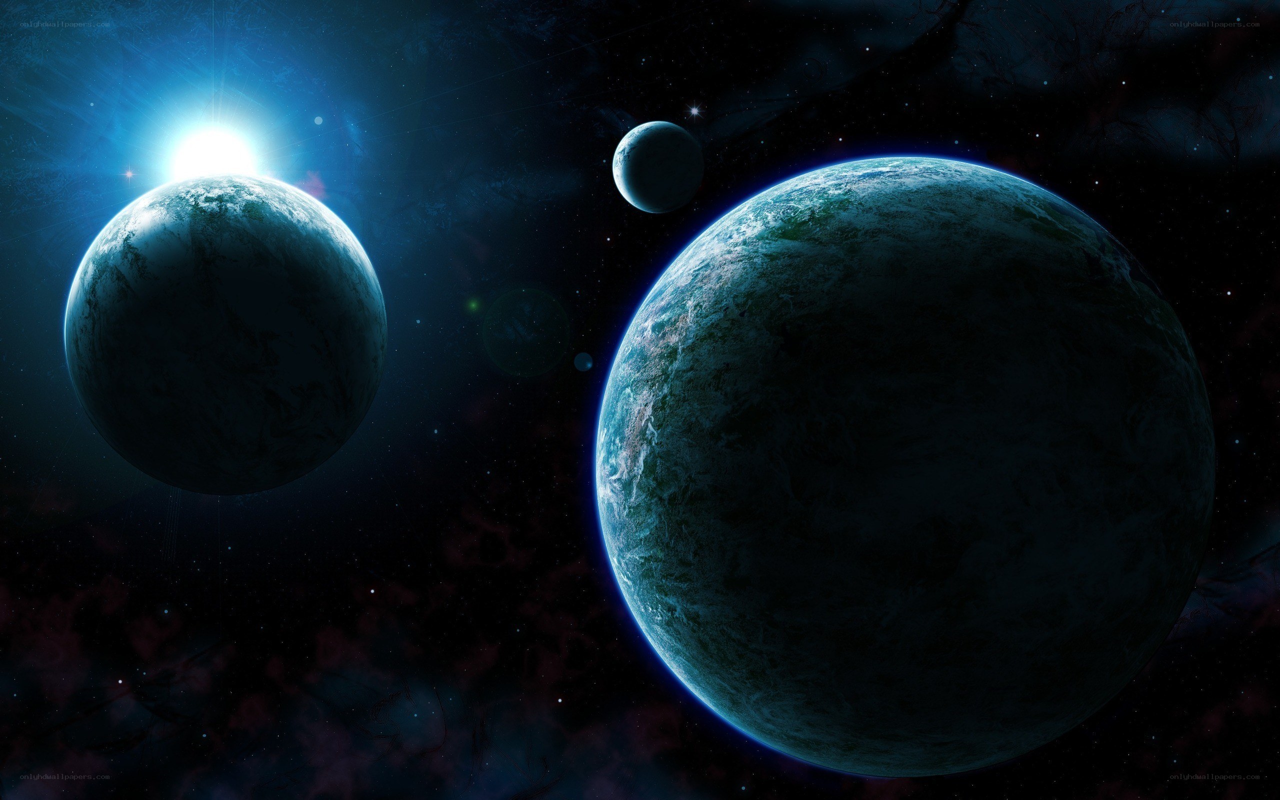 Planets in deep space