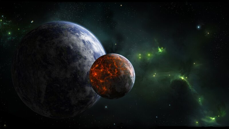 Planets in deep space