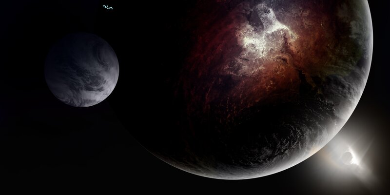 Planets in deep space