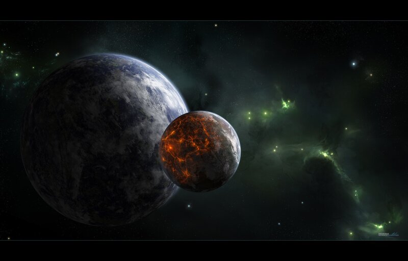 Planets in deep space