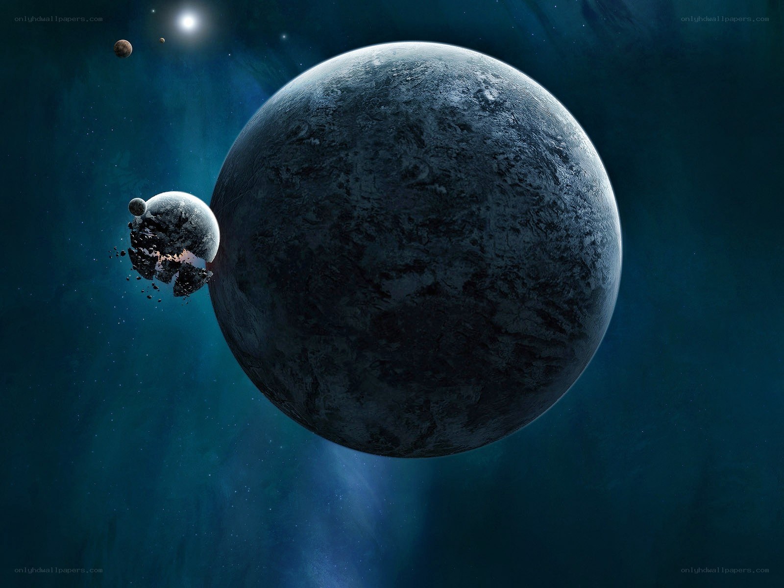 Planets in deep space
