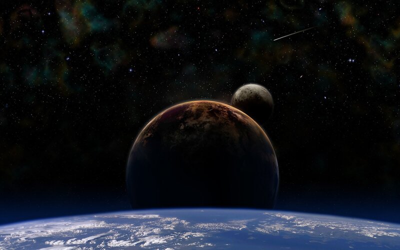 Planets in deep space