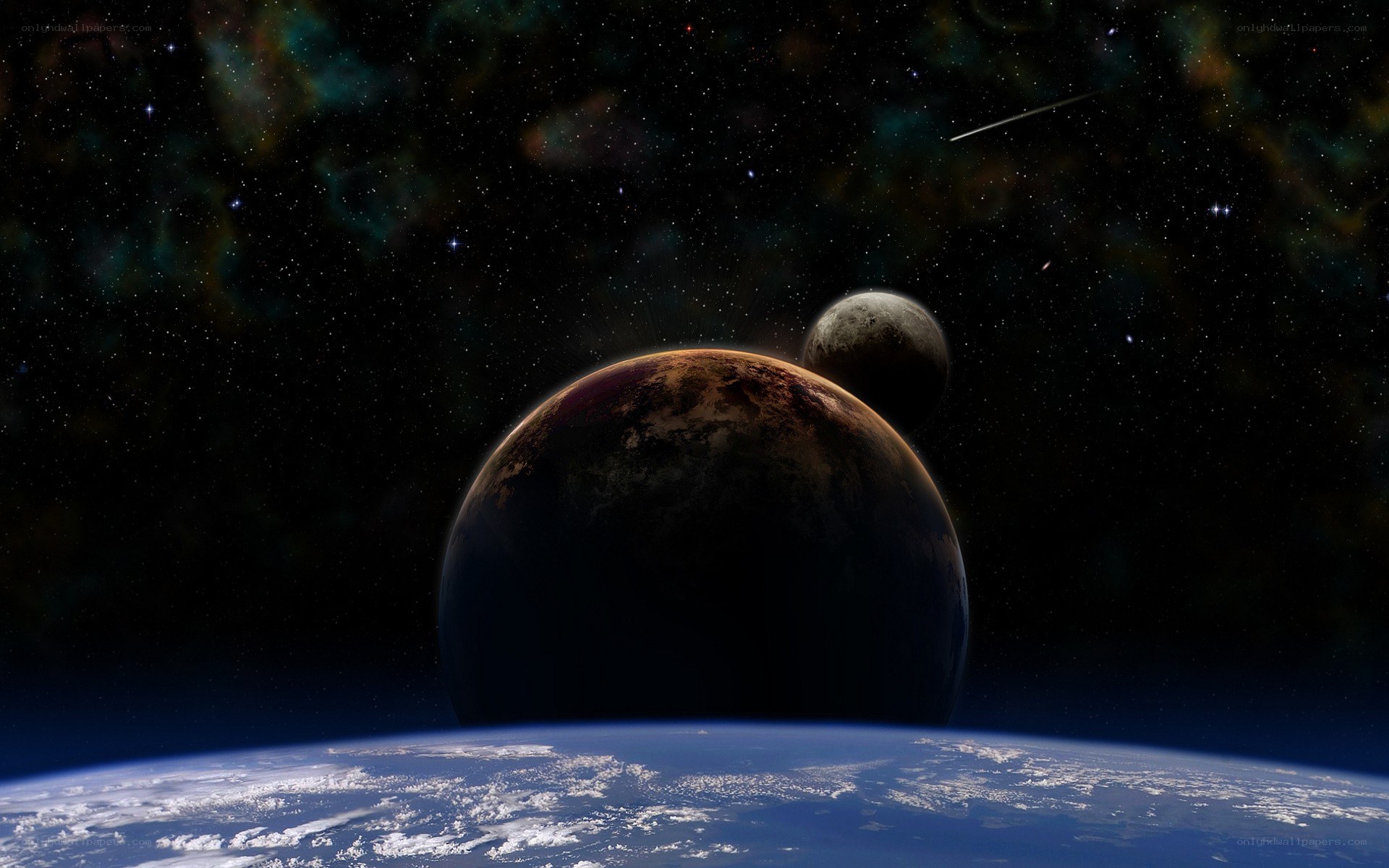 Planets in deep space