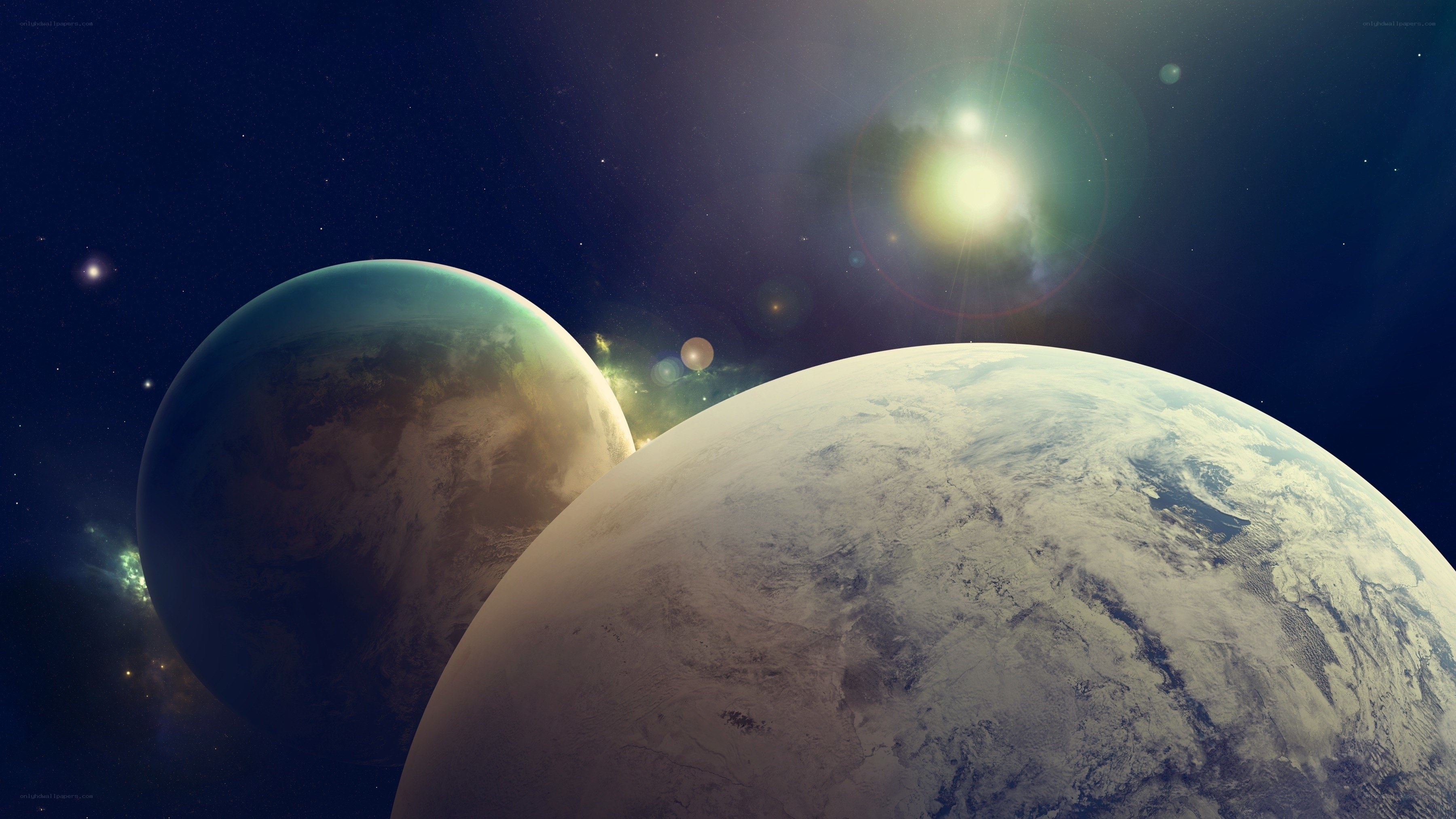 Planets in deep space