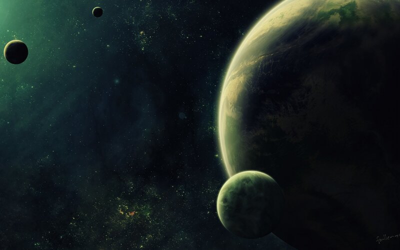 Planets in deep space