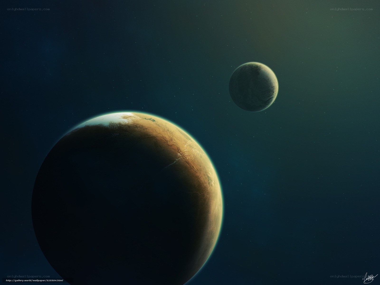 Planets in deep space
