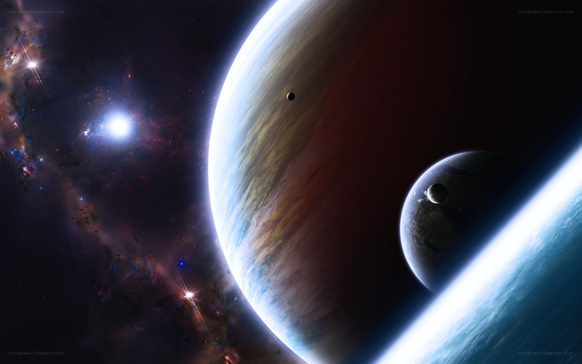 Planets in deep space