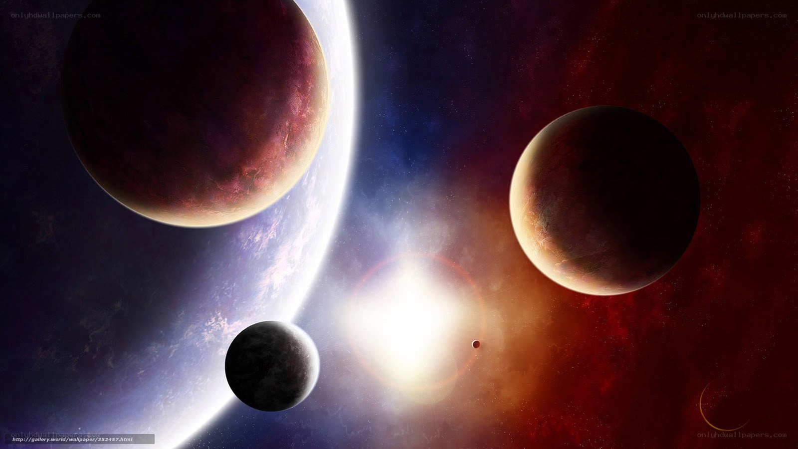 Planets in deep space