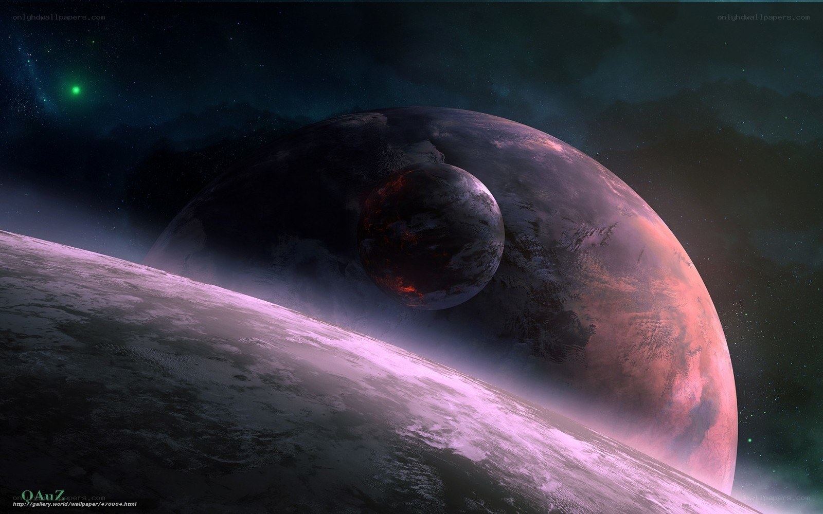 Planets in deep space