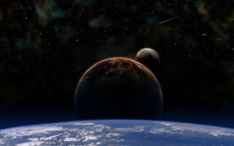 Planets in deep space