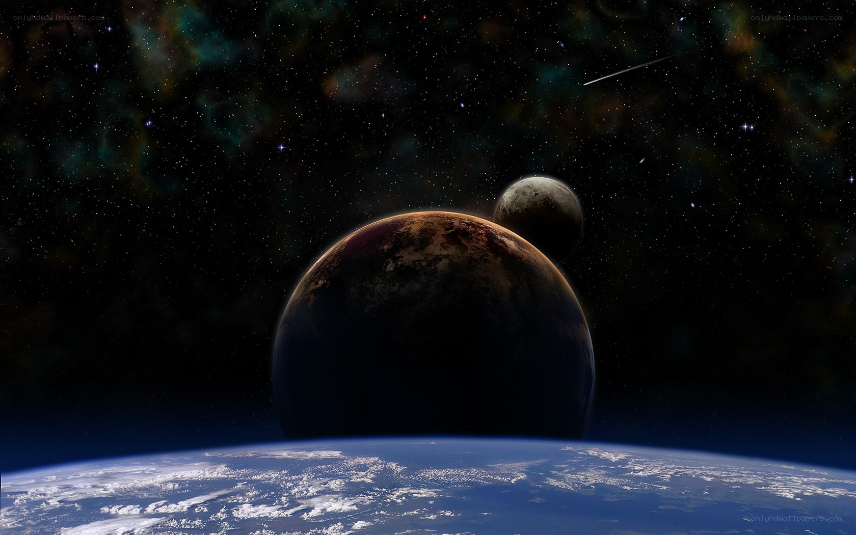 Planets in deep space