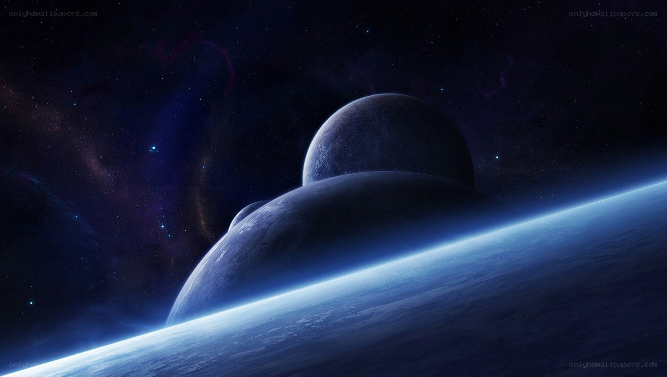 planets in deep space