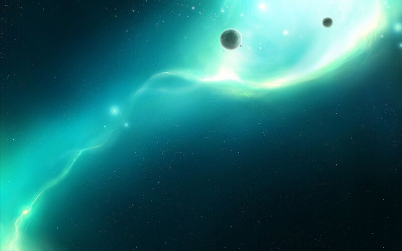 Planets in Nebula — Serene