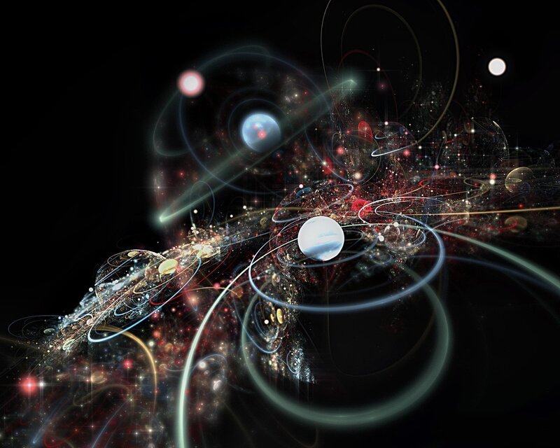 Planets in Orbit — Black