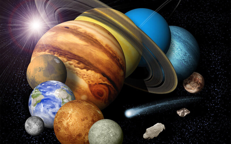 Planets in Solar System